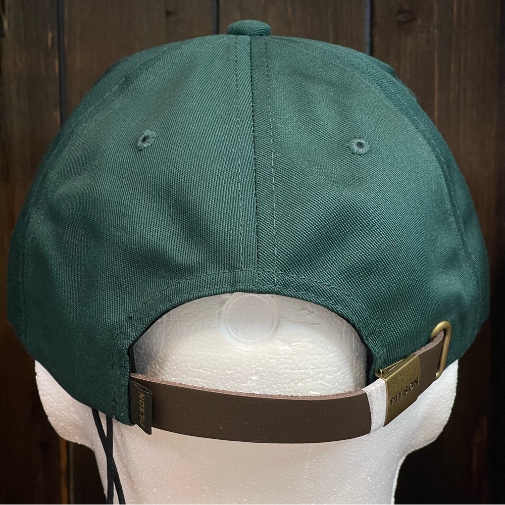 SOLD-Filson Limited Edition Smokey Bear Low Profile Hat Cap Green Mens Strapback - Picture 11 of 12